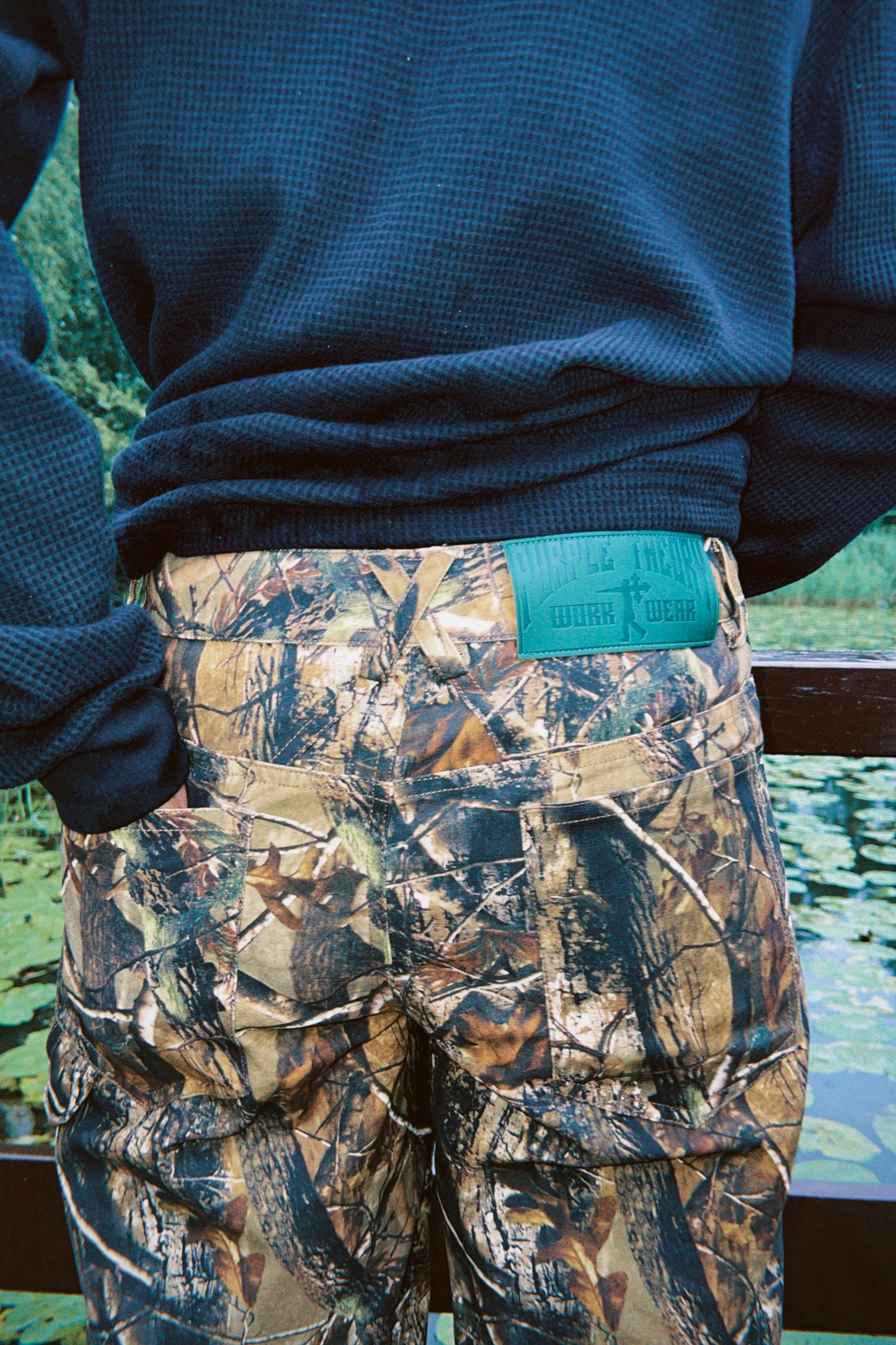 REAL TREE CAMOUFLAGE WORK SHORTS
