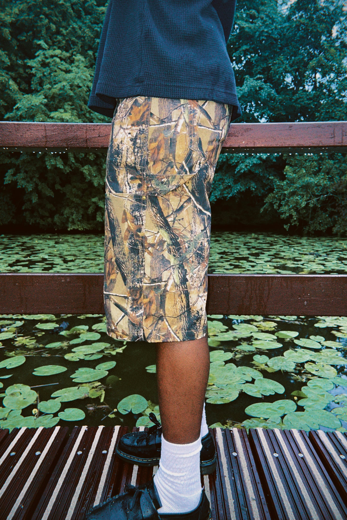 REAL TREE CAMOUFLAGE WORK SHORTS