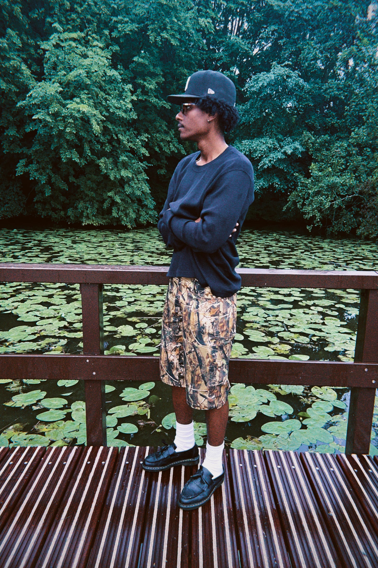 REAL TREE CAMOUFLAGE WORK SHORTS
